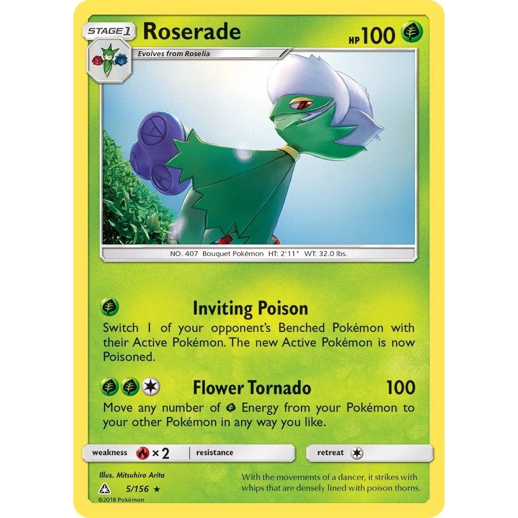 Image for Roserade (5/156) (SM05) - Pokemon
