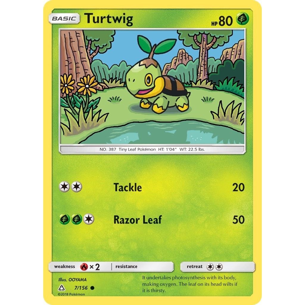 Image for Turtwig (7) (7/156) (SM05) - Pokemon