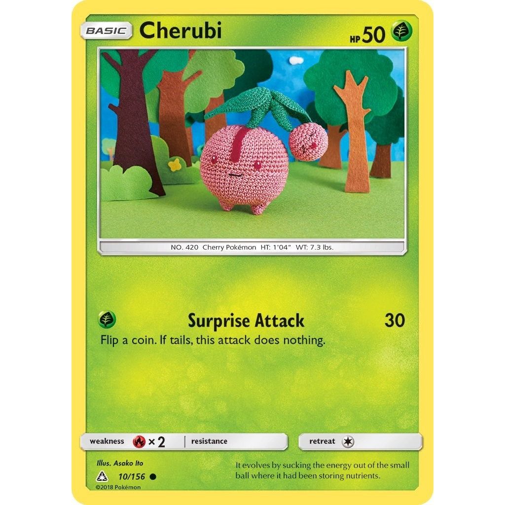Image for Cherubi (10/156) (SM05) - Pokemon