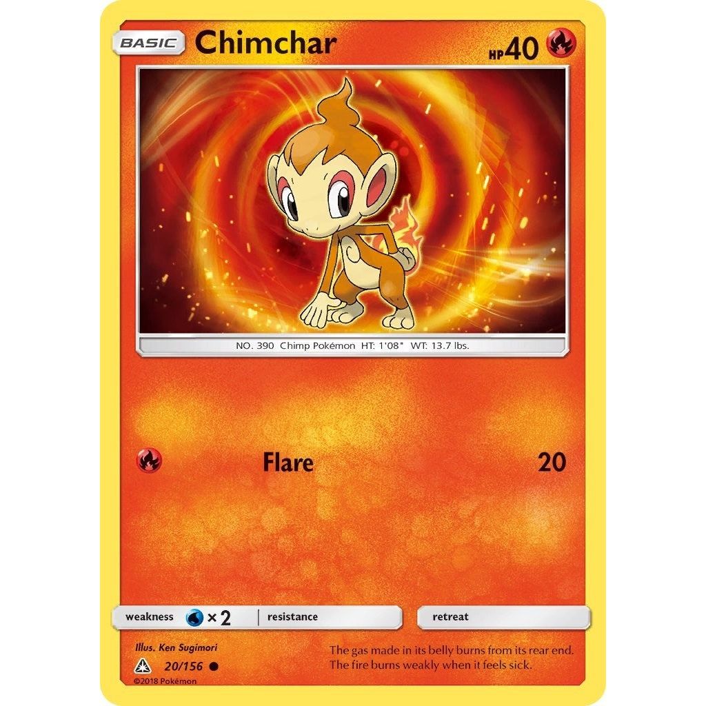 Image for Chimchar (20) (20/156) (SM05) - Pokemon
