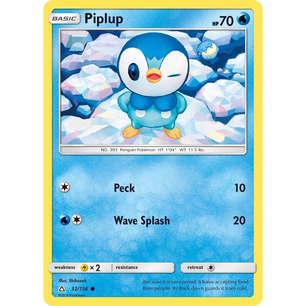 Image for Piplup (32) (32/156) (SM05) - Pokemon
