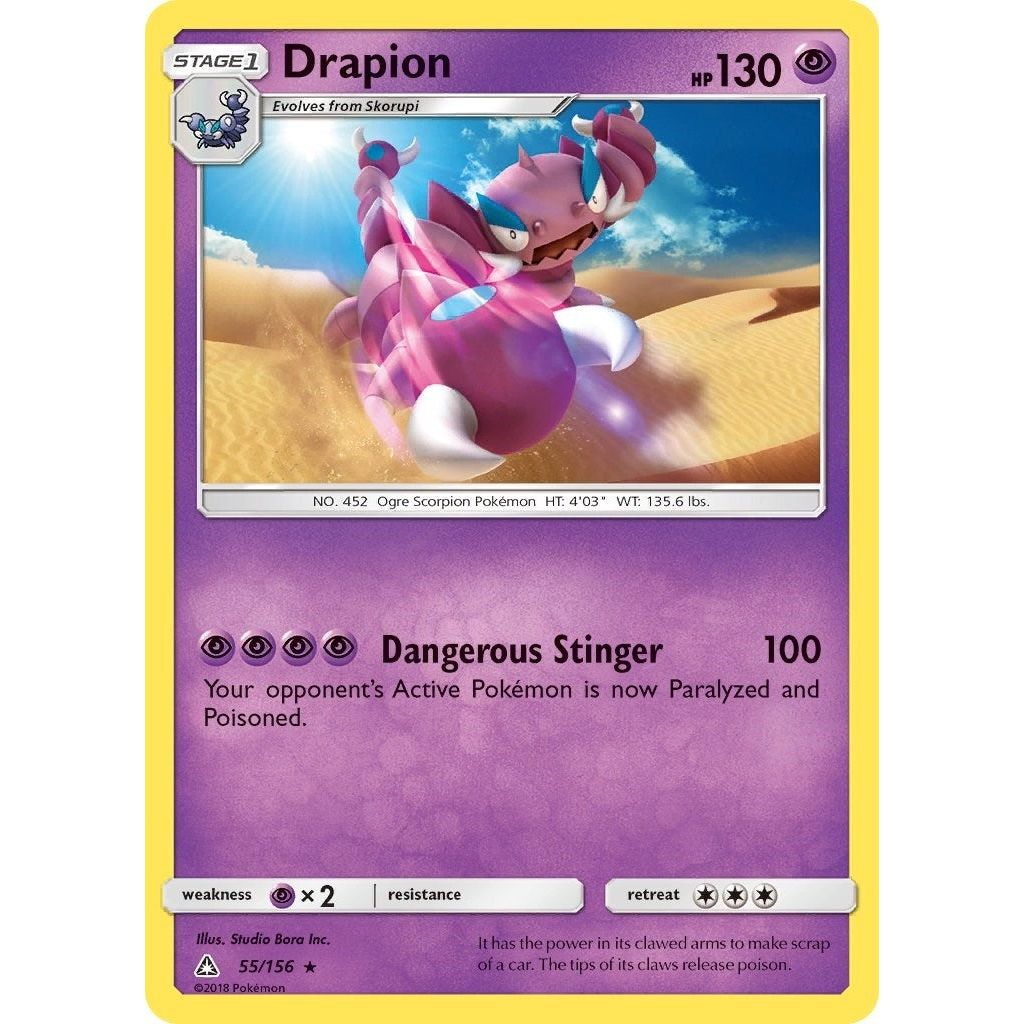 Image for Drapion (55/156) (SM05) - Pokemon