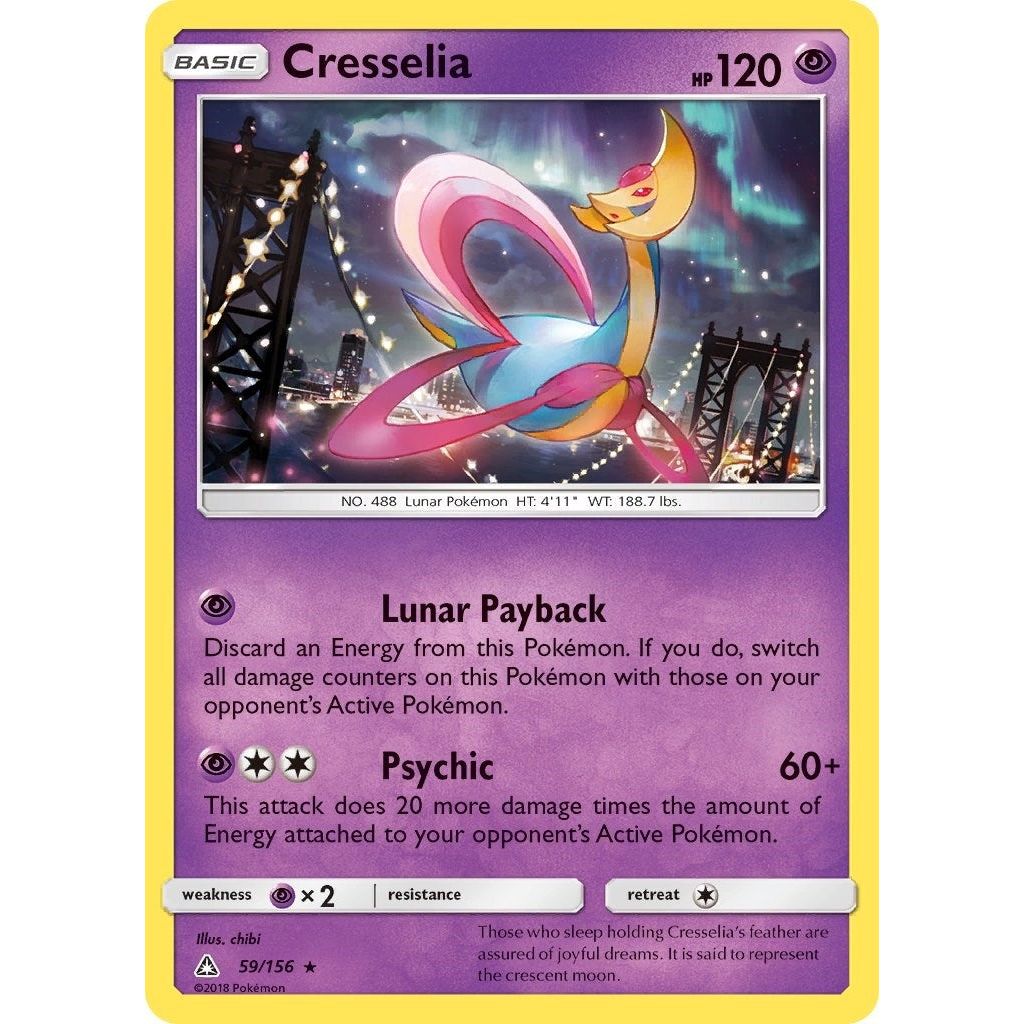 Image for Cresselia (59/156) (SM05) - Pokemon