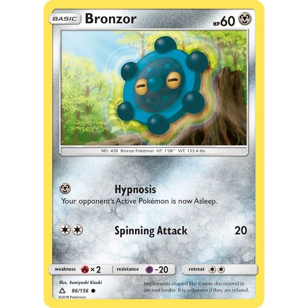 Image for Bronzor (86/156) (SM05) - Pokemon