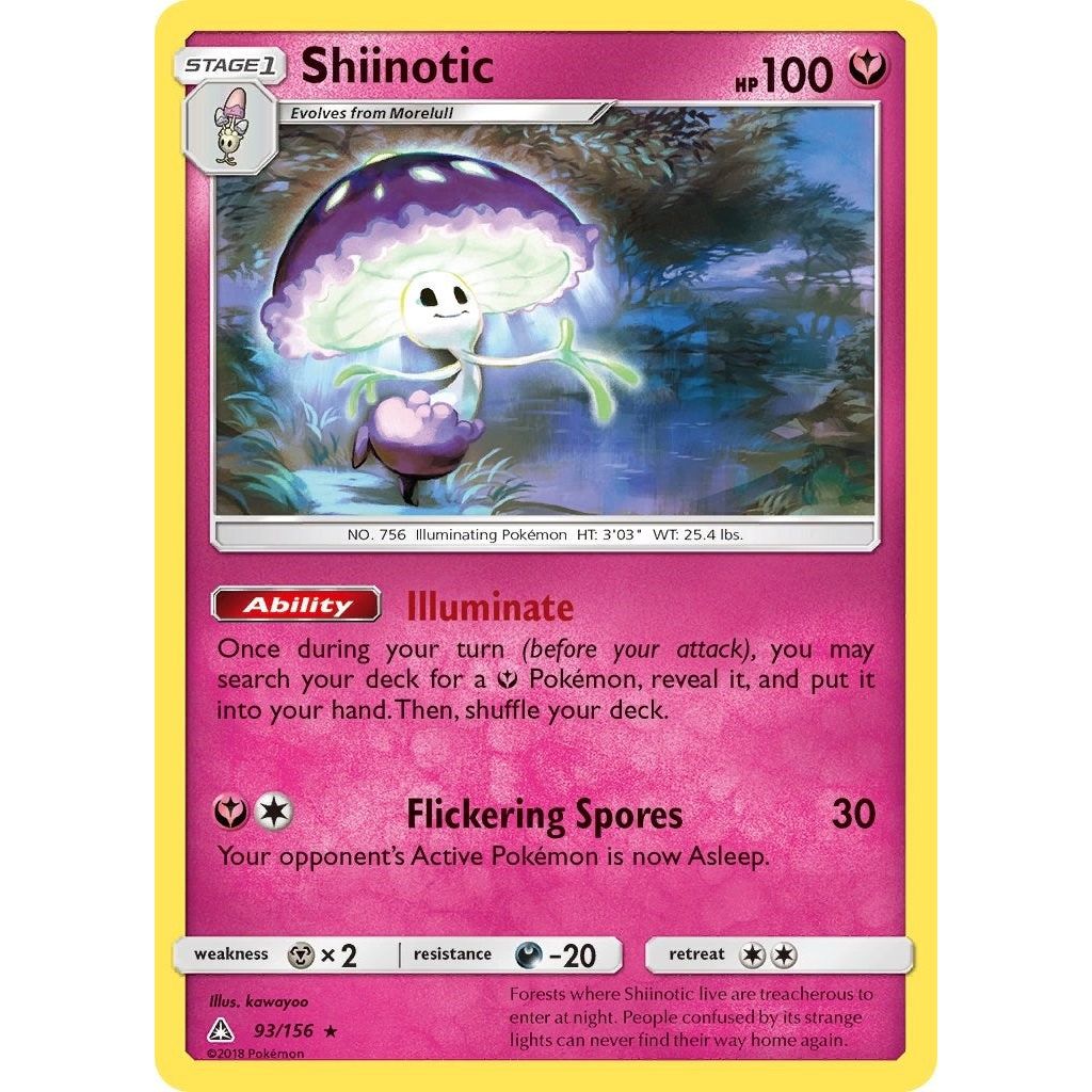 Image for Shiinotic (93/156) (SM05) - Pokemon