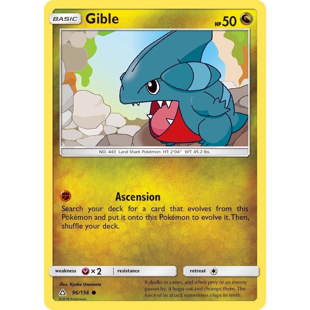 Image for Gible (96) (96/156) (SM05) - Pokemon