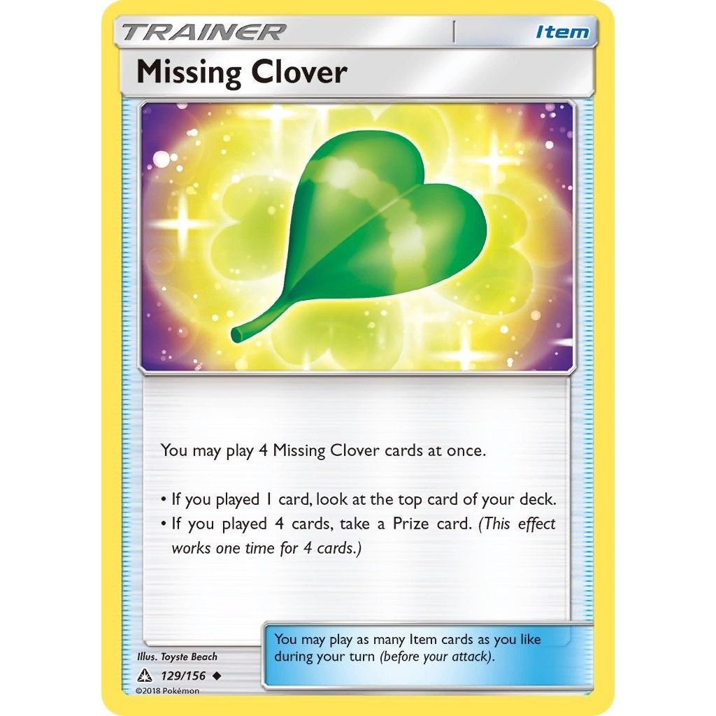 Image for Missing Clover (129/156) (SM05) - Pokemon