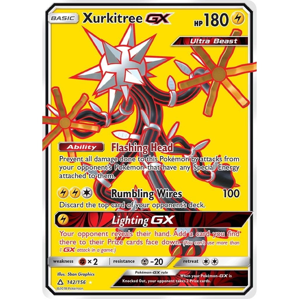 Image for Xurkitree GX (Full Art) (142/156) (SM05) - Pokemon