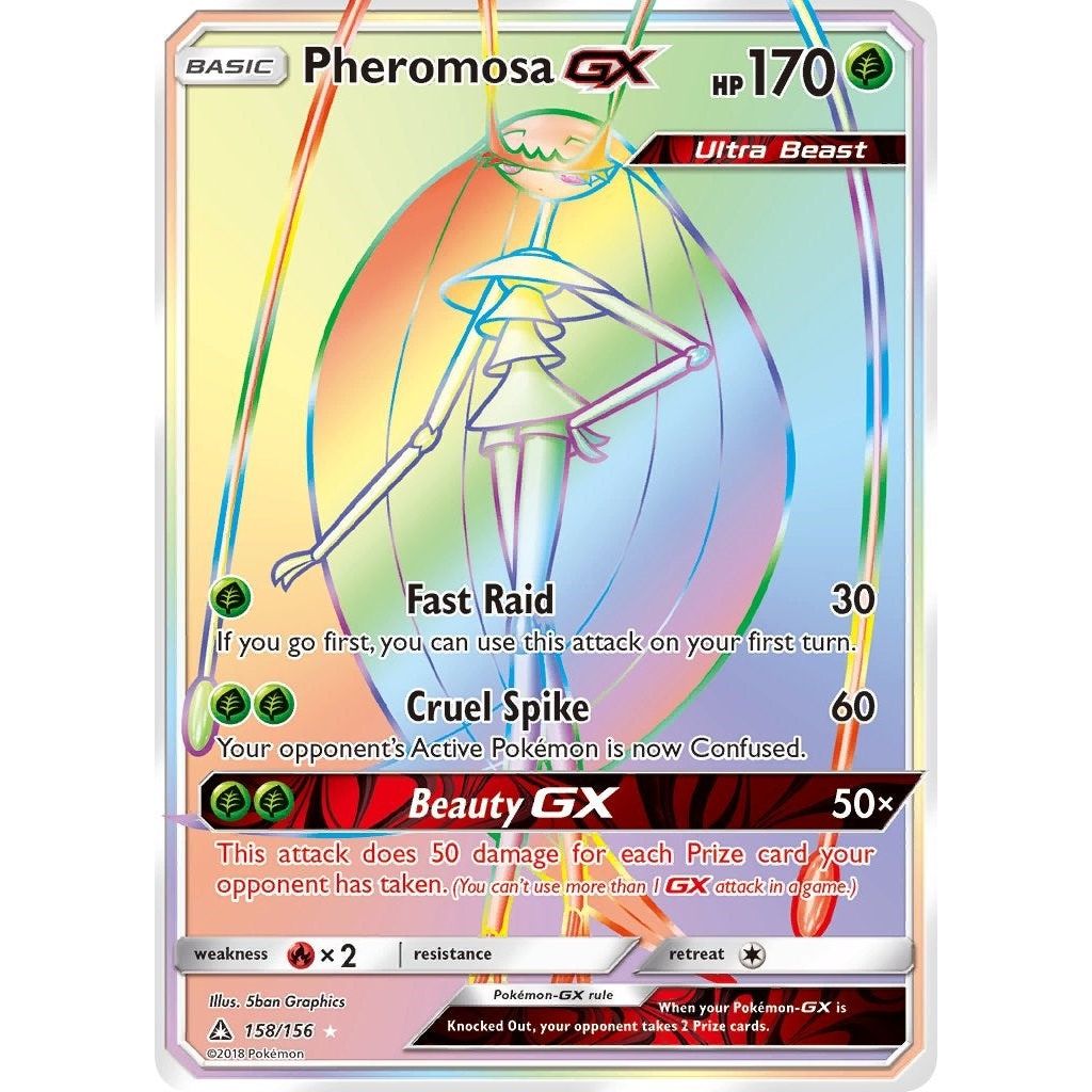 Image for Pheromosa GX (Secret Rare) (158/156) (SM05) - Pokemon
