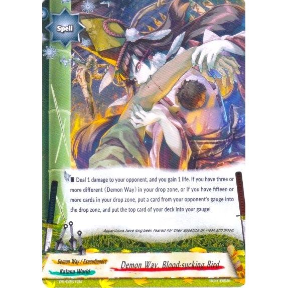 Image for Demon Way, Blood-sucking Bird (PR/0251EN) (PR) - Future Card BuddyFight