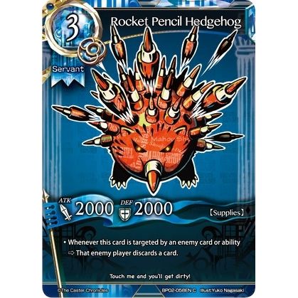 Image for Rocket Pencil Hedgehog (BP02-058EN) (BP02) - The Caster Chronicles