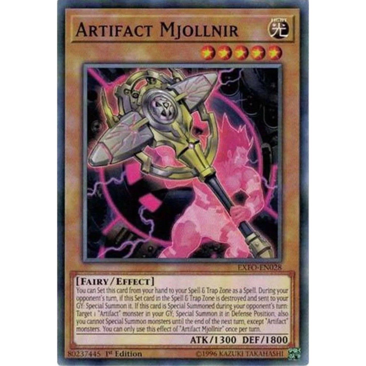 Image for Artifact Mjollnir (EXFO-EN028) (EXFO) - YuGiOh