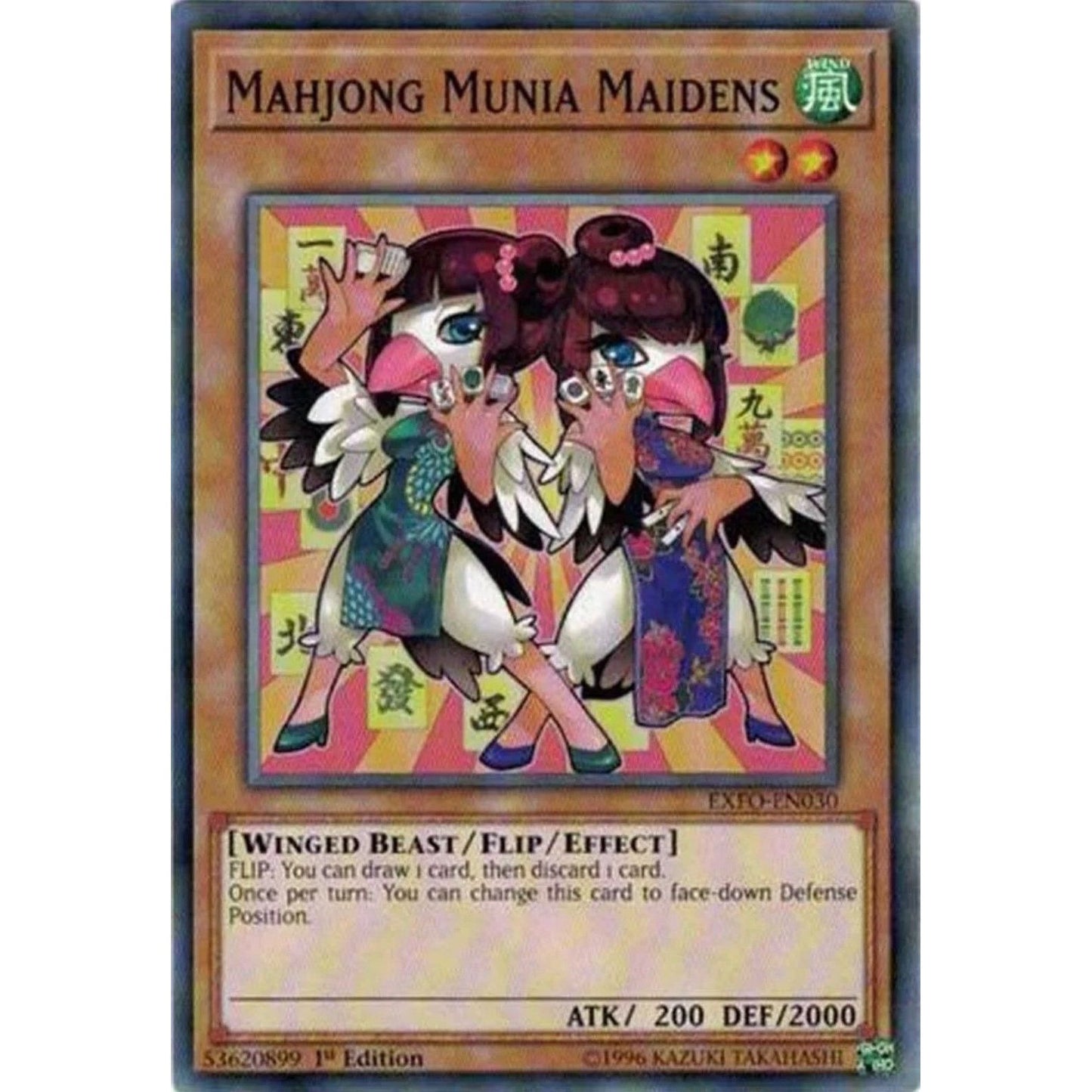 Image for Mahjong Munia Maidens (EXFO-EN030) (EXFO) - YuGiOh
