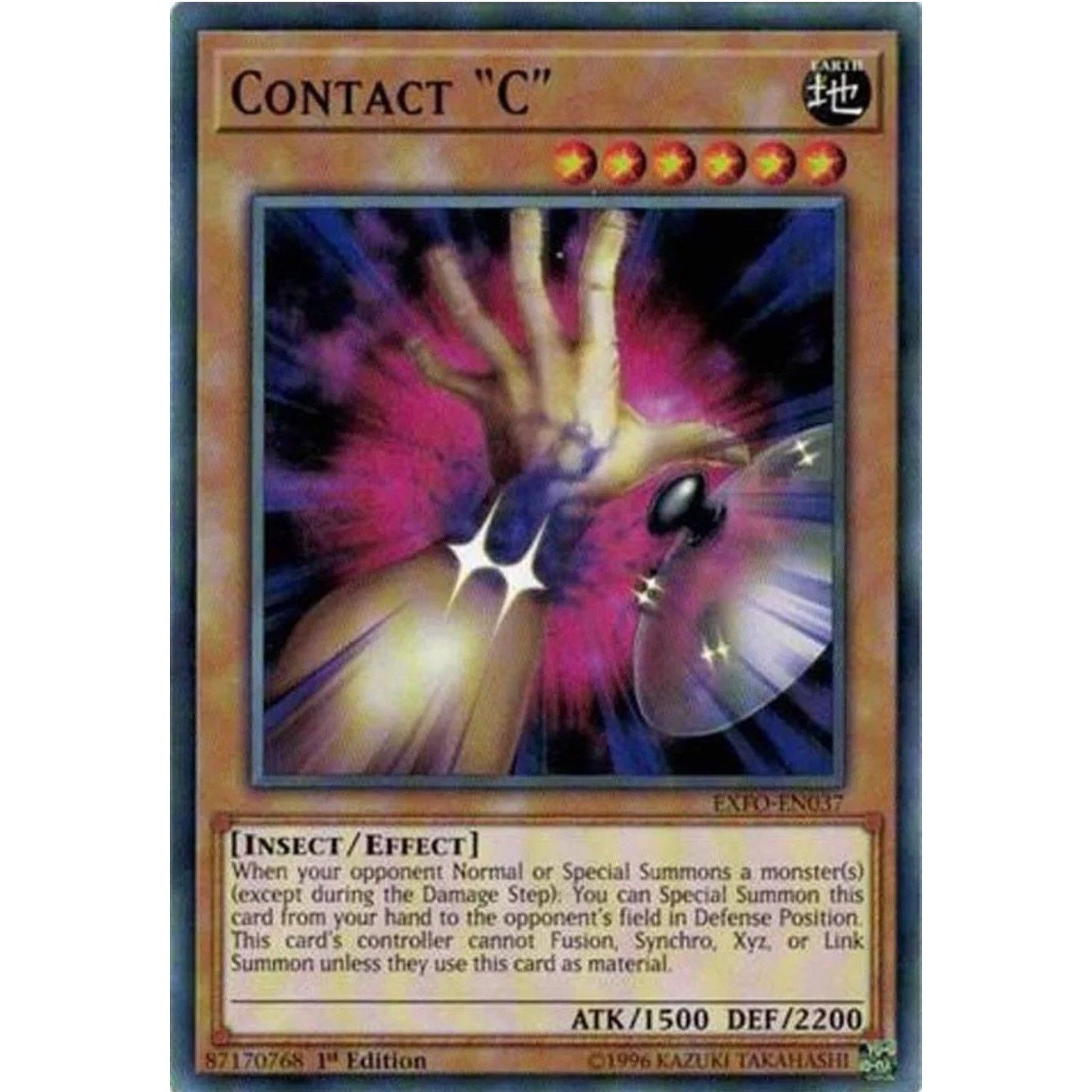 Image for Contact "C" (EXFO-EN037) (EXFO) - YuGiOh