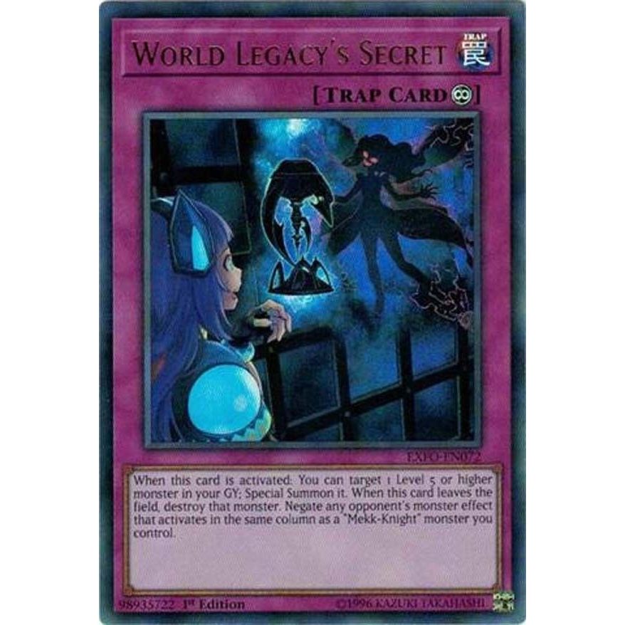 Image for World Legacy's Secret (EXFO-EN072) (EXFO) - YuGiOh