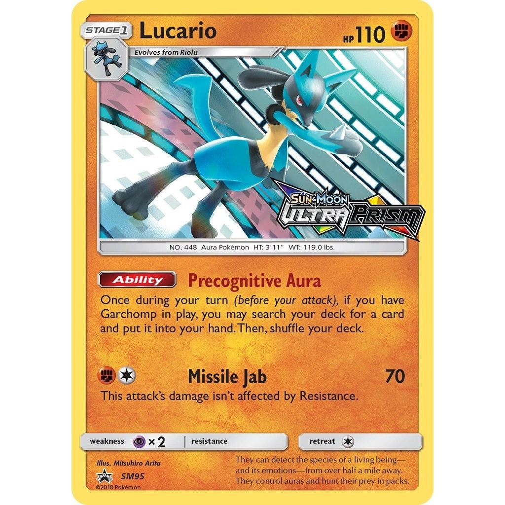 Image for Lucario - SM95 (Prerelease) (SM95) (SMP) - Pokemon