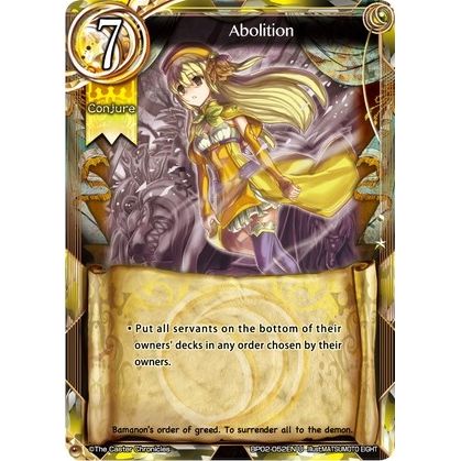 Image for Abolition (BP02-052EN) (BP02) - The Caster Chronicles