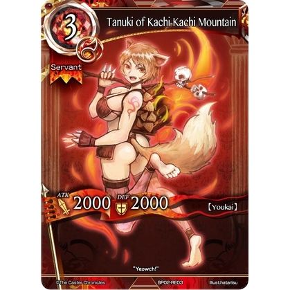 Image for Tanuki of Kachi-Kachi Mountain (BP02-RE03EN) (BP02) - The Caster Chronicles
