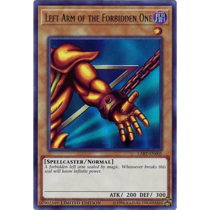 Image for Left Arm of the Forbidden One (LART-EN005) (LART) - YuGiOh