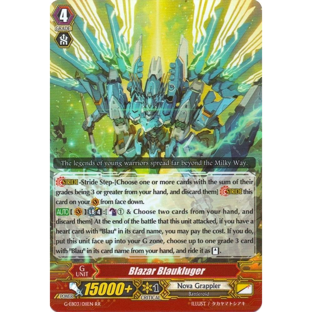 Image for Blazar Blaukluger (G-EB03/011EN) (G-EB03) - Cardfight Vanguard