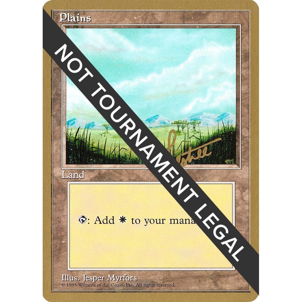 Image for Plains (B) - 1996 Bertrand Lestree (4ED) (WCD) - Magic: The Gathering