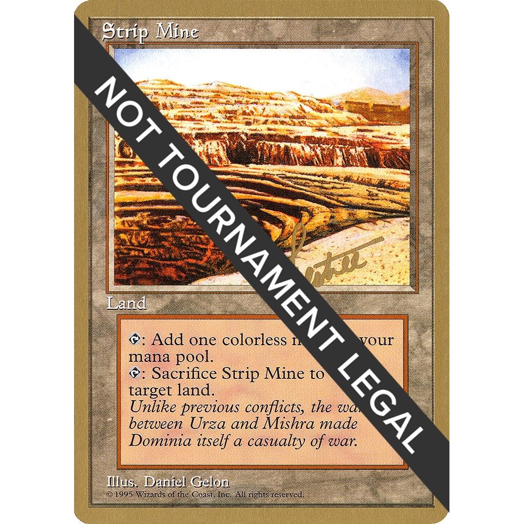 Image for Strip Mine - 1996 Bertrand Lestree (4ED) (WCD) - Magic: The Gathering