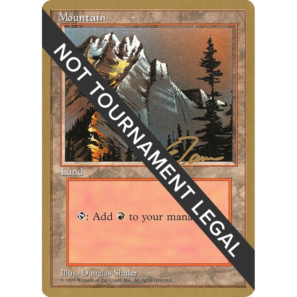 Image for Mountain (A) - 1996 Eric Tam (4ED) (WCD) - Magic: The Gathering