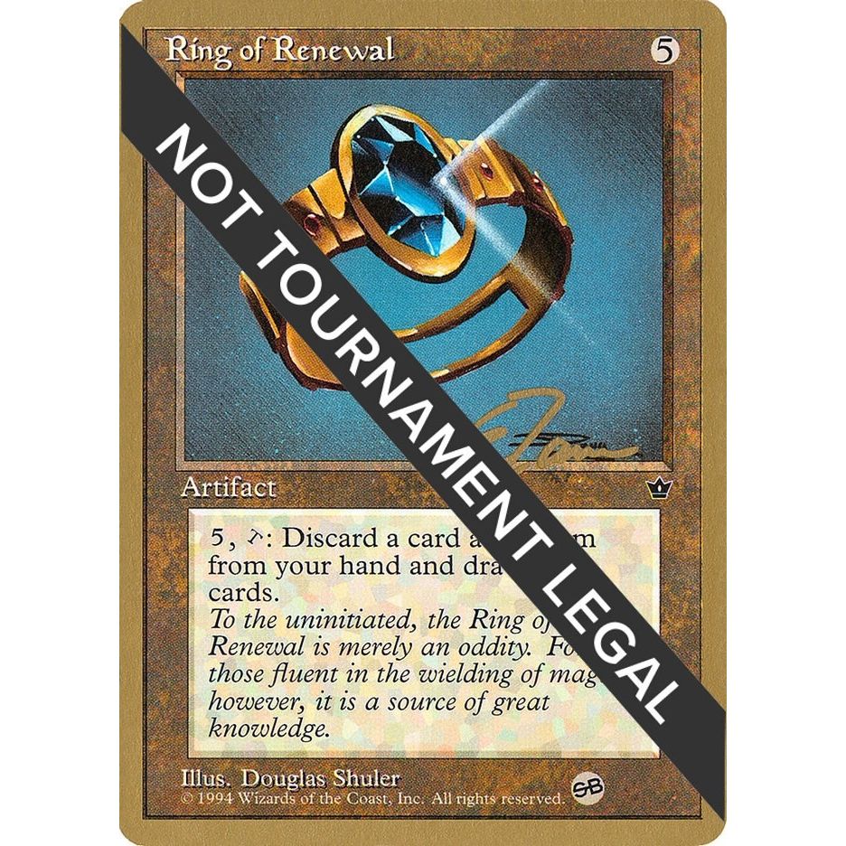 Image for Ring of Renewal - 1996 Eric Tam (FEM) (SB) (WCD) - Magic: The Gathering