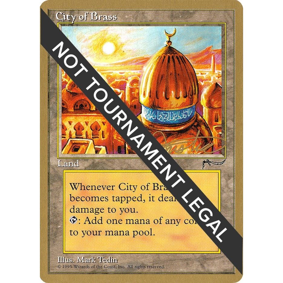 Image for City of Brass - 1996 George Baxter (ARN) (WCD) - Magic: The Gathering