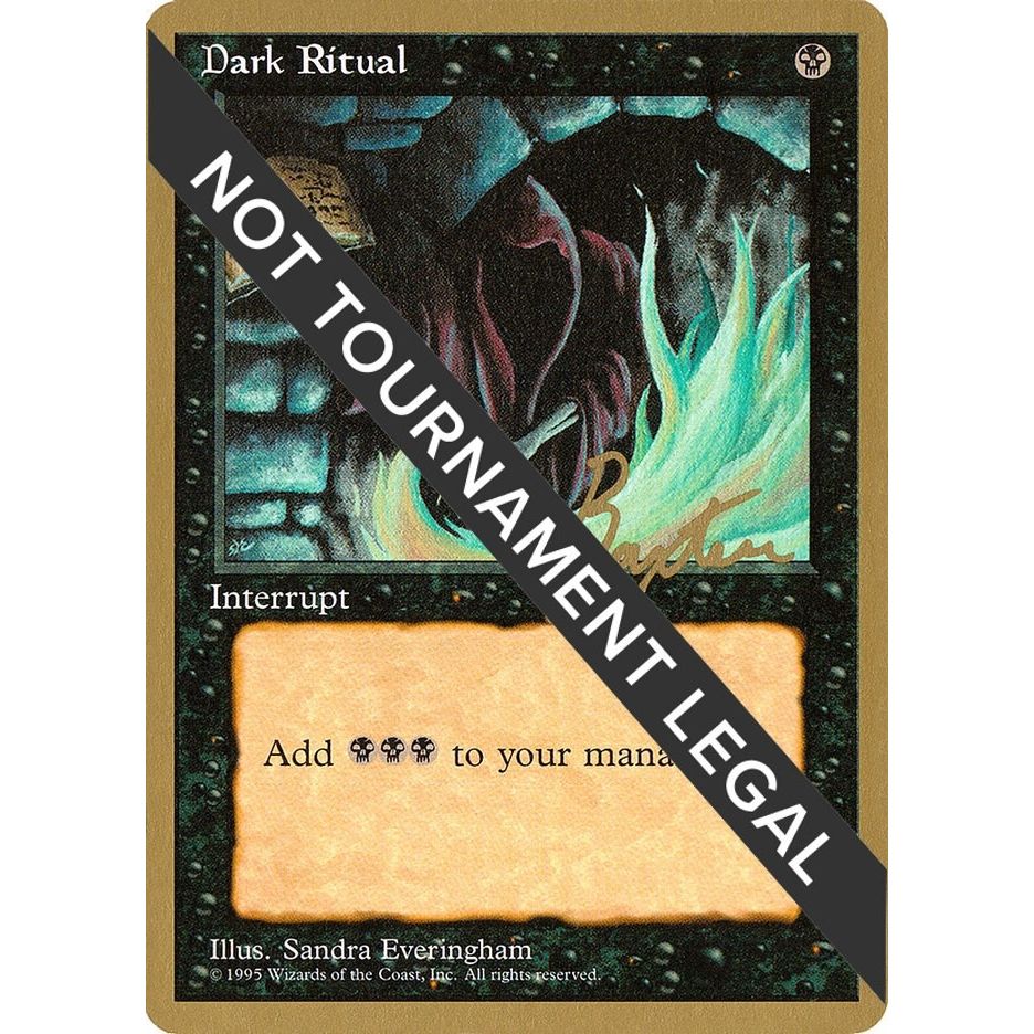Image for Dark Ritual - 1996 George Baxter (4ED) (WCD) - Magic: The Gathering