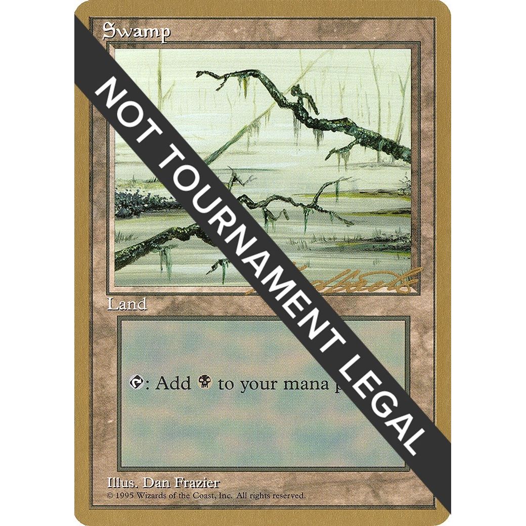 Image for Swamp (C) - 1996 Leon Lindback (4ED) (WCD) - Magic: The Gathering