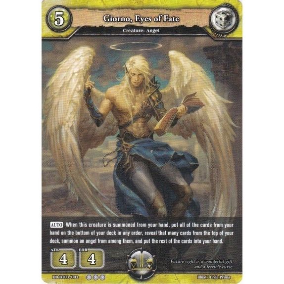 Image for Giorno, Eyes of Fate (DB-BT03/003) (BP03) - Dragoborne