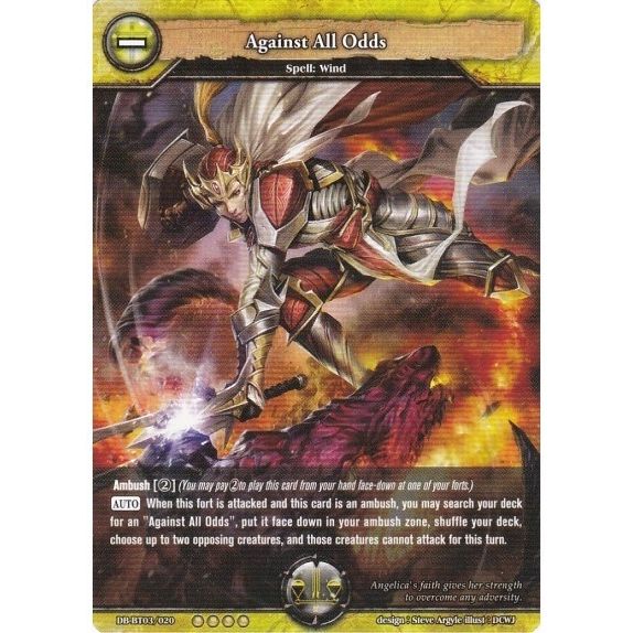 Image for Against All Odds (DB-BT03/020) (BP03) - Dragoborne
