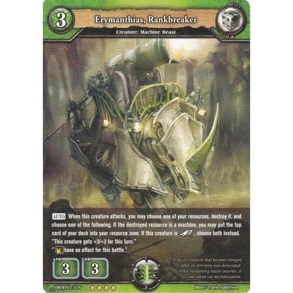 Image for Erymanthias, Rankbreaker (DB-BT03/026) (BP03) - Dragoborne
