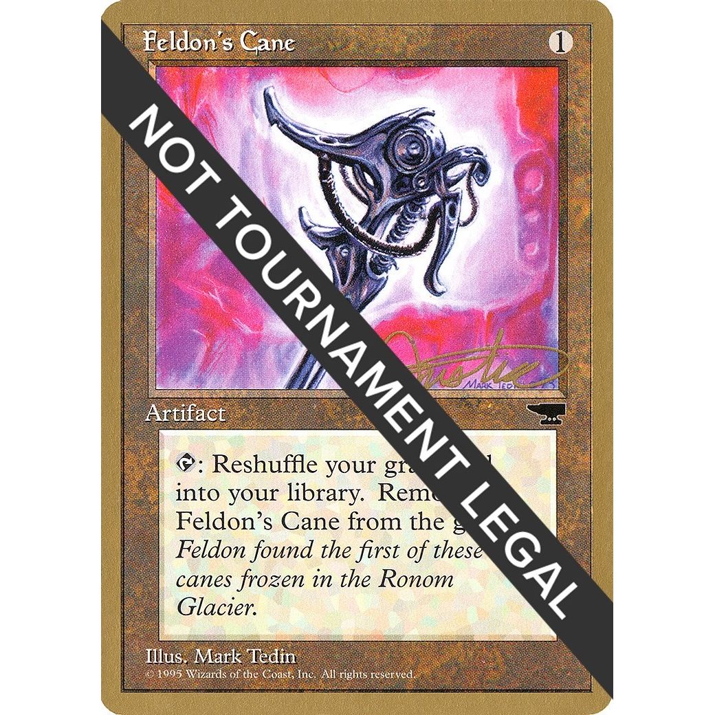 Image for Feldon's Cane - 1996 Mark Justice (CHR) (WCD) - Magic: The Gathering
