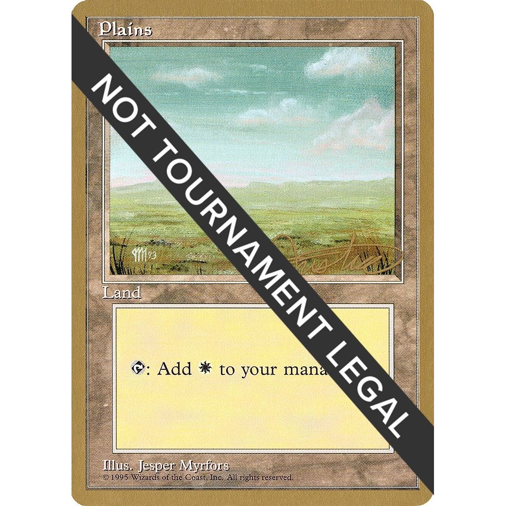 Image for Plains (C) - 1996 Mark Justice (4ED) (WCD) - Magic: The Gathering