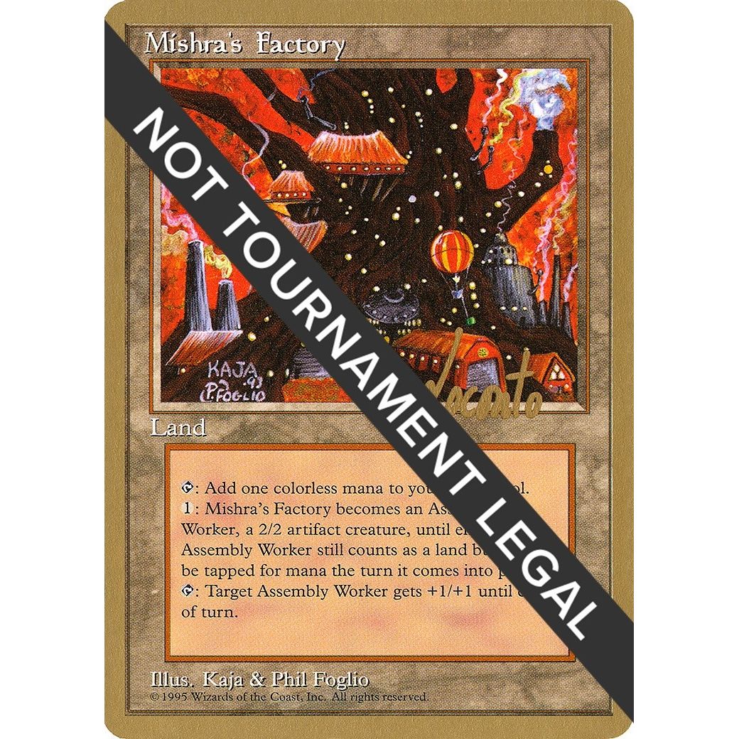 Image for Mishra's Factory - 1996 Michael Loconto (4ED) (WCD) - Magic: The Gathering