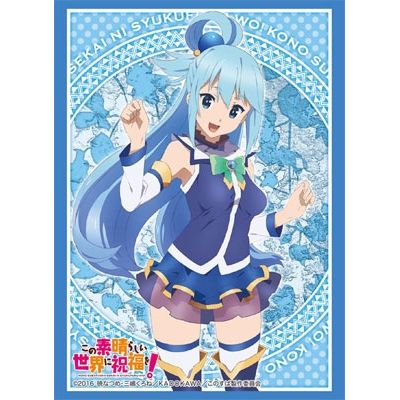 Image for Bushiroad Sleeve Collection HG Vol.1056: KonoSuba - Aqua (60-Pack) - Card Sleeves