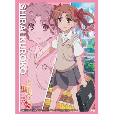 Image for Bushiroad Sleeve Collection HG Vol.633: Toaru Kagaku no Railgun S - Kuroko Shirai (60-Pack) - Card Sleeves