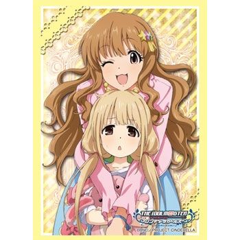 Image for Bushiroad Sleeve Collection HG Vol.921: The IDOLM@STER Cinderella Girls - Kirari Moroboshi & Anzu Futaba (60-Pack) - Card Sleeves