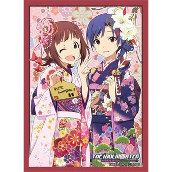 Image for Bushiroad Sleeve Collection HG Vol.950: The IDOLM@STER - Chiharu & Chihaya (Kimono) (60-Pack) - Card Sleeves