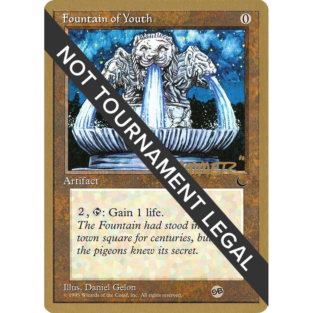 Image for Fountain of Youth - 1996 Shawn "Hammer" Regnier (CHR) (SB) (WCD) - Magic: The Gathering