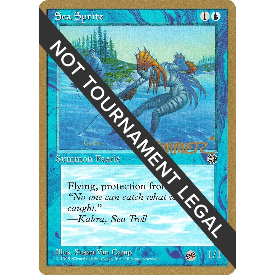 Image for Sea Sprite - 1996 Shawn "Hammer" Regnier (HML) (SB) (WCD) - Magic: The Gathering