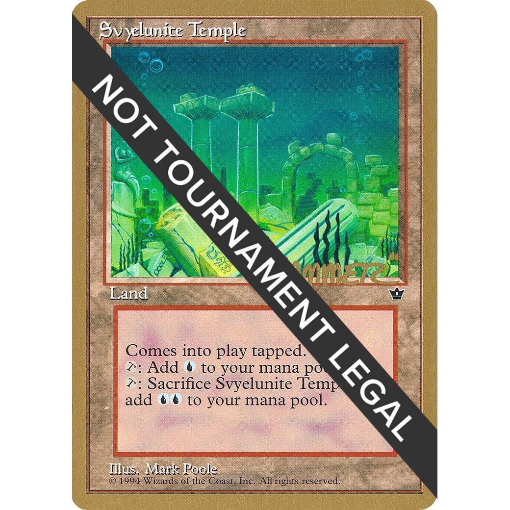 Image for Svyelunite Temple - 1996 Shawn "Hammer" Regnier (FEM) (WCD) - Magic: The Gathering