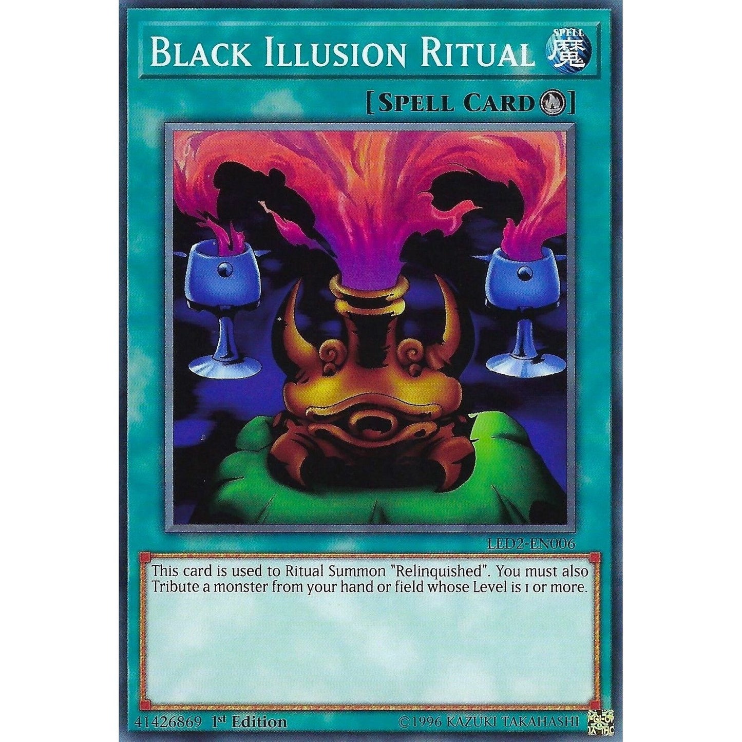 Image for Black Illusion Ritual (LED2-EN006) (LDAM) - YuGiOh