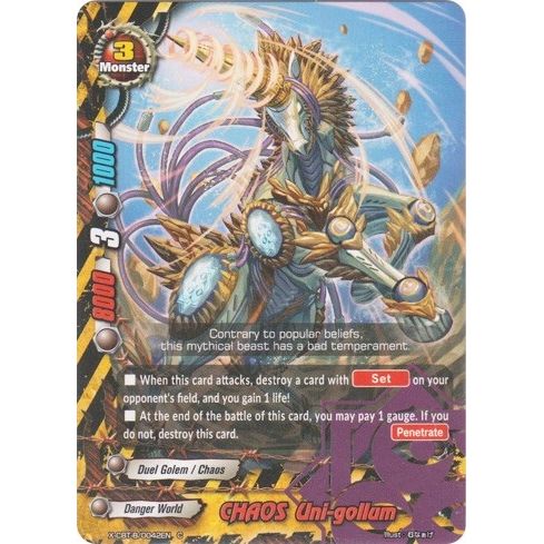 Image for CHAOS Uni-gollum (X-CBT-B/0042EN) (X-CBT) - Future Card BuddyFight