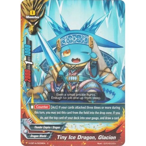 Image for Tiny Ice Dragon, Glacion (X-CBT-A/0039EN) (X-CBT) - Future Card BuddyFight