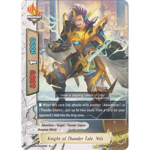 Image for Knight of Thunder Tale, Nils (X-CBT-A/0052EN) (X-CBT) - Future Card BuddyFight