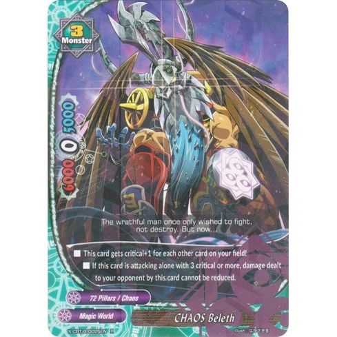 Image for CHAOS Beleth (X-CBT-B/0025EN) (X-CBT) - Future Card BuddyFight