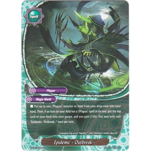 Image for Epidemic - Outbreak - (X-CBT-B/0050EN) (X-CBT) - Future Card BuddyFight